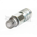 MALE FLAT FACE HYDRAULIC COUPLER FOR LOADERS P/N 7246803